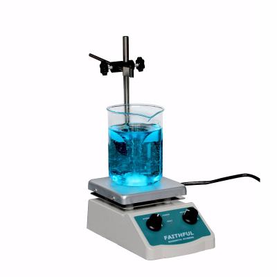 China Small Hot Plate Magnetic Stirrer With Magnetic Stirrer Cheap Price 120*120mm for sale