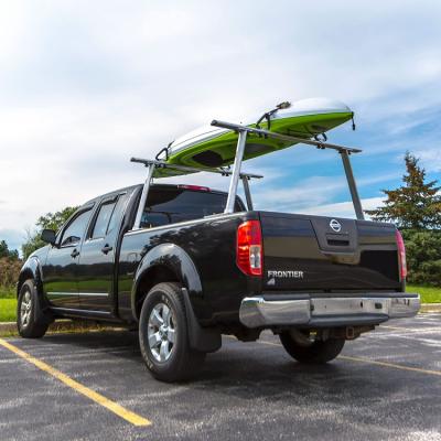 China Wholesale Hard Mount Universal Universal Car Kayak Ladder Rack Truck Truck Bed Rear Aluminum Rack for sale