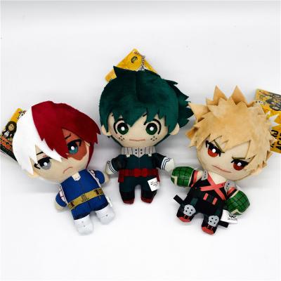 China Gift Hot Selling Anime My Hero Academia Plush Toy Key Chain Boku No Hero Academia Plush Doll For Kids for sale