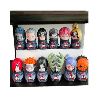 China Cartoon Toy Japanese Anime Narutos Akatsuki Action Numbers Character Toys for sale