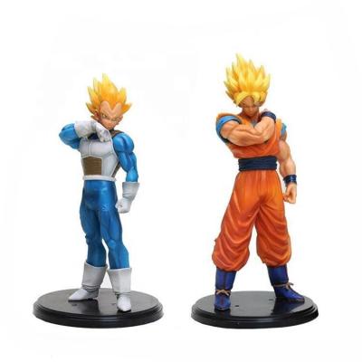 China Super Action Figure Son Goku Vegeta IV Super Action Figure Cartoon Toy 23cm Dragon Ball PVC Figure PVC Toy Model Doll Collection Saiyan Gift for sale