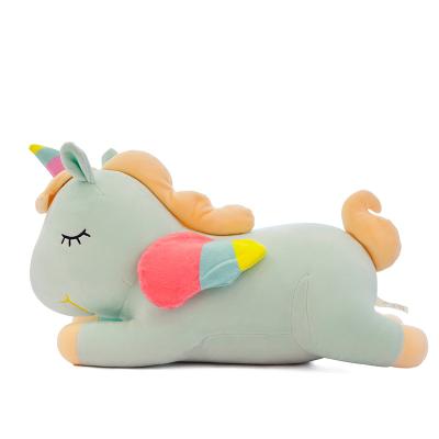 China Decoration Hot Seller Rainbow Flies Unicorn Stuffed Animal Stuffed Animal Stuffed Toys for sale