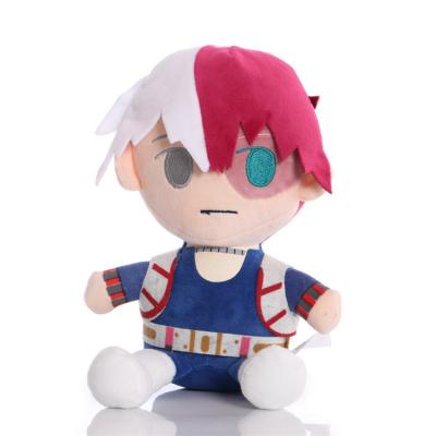 China Gift Anime My Hero Academia Plush Toys Japanese Anime Doll Cartoon Sitting Positions Kawaii Model Four for sale