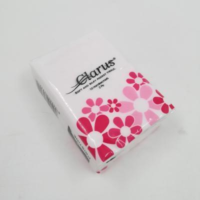 China Mini Pocket Facial Tissue Fabric Customized Handkerchief Easy To Carry for sale