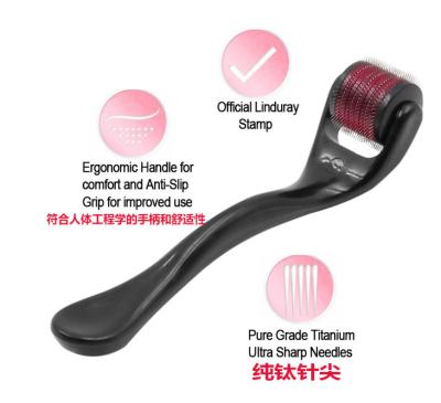 China Skin Tightening Stainless Steel Titanium Micro 540 Needles Derma Roller Dermaroller for sale