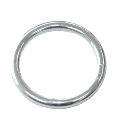 China Heavy Industry Stainless Steel O Ring Matte Black Moissanite Carp Hair Rig Trout Tippet Seal Round CZ Ring for sale