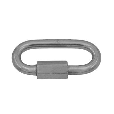 China Heavy Industry Small 6mm Mini Triangle Wire Quick Link Nickel for sale