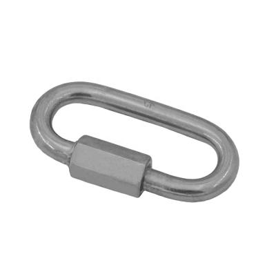 China Heavy industry triangle 4mm triangle 4mm heavy industry pear shape m6 carabiner quick-rel silver cheap high quality wide 3mm stainless hook hook for sale