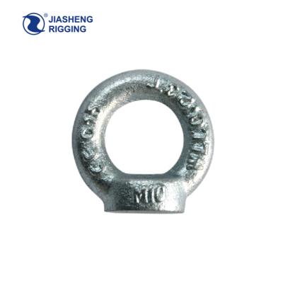 China Heavy Industry C15 Carbon Steel Forged M16 Galvanized Din 582 Ring Nut Din 582 Anchor Eye Lifting Nuts for sale