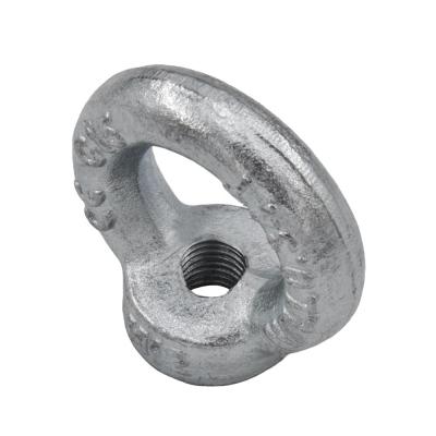 China Heavy industry steel m4 bolt with open triangle snap hook 582 din 582 eye bolt m14 m8 nut stainless lifting nut for sale