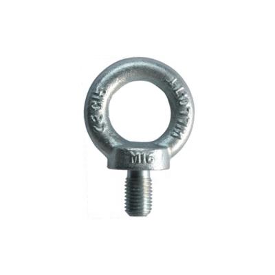 China Galvanized Stainless Steel Drop Forged Lifting Eye Bolts DIN580 for sale