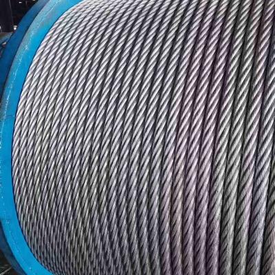 China Flexible And Durable 7x7 Galvanized Steel Wire Rope For Construction for sale