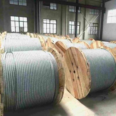 China 6x19S+FC Galvanized Steel Wire Rope ASTM 48mm for sale