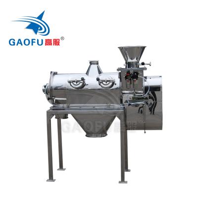 China Single Light Powder Chemicals Stainless Steel Platform Mobile Vibrating Screen Sieve Price Airflow Screen Machine for sale