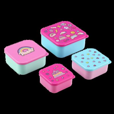 China PP PLASTIC BOWL BOX STORAGE CASE 4 IN 1 for sale