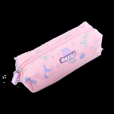 China Schools & Offices PENCIL BAG POUCH STATIONERY CASE 600D WITH SILK PRINT for sale