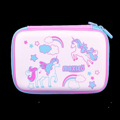 China ATTRACTIVE PENCIL BOX HARD-TOP POUCH EVA 3D POUCH COLOR CHANGE UNDER SUN CASTLE SPACE UNICORN SUMMER HOLIDAY POP PANDA DESI for sale