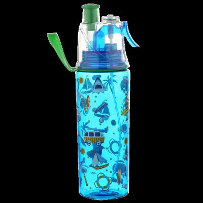 China OUTDOOR DRINK BOTTLE WATER BOTTLE SPORTS BOTTLE WITH SPRAY FUNCTION pp BPA FREE MATERIAL 500ML for sale