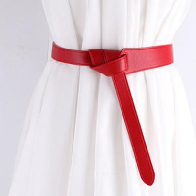 China New Design Ladies Fashion PU Belts Women Outdoor Belt Without Buckle for sale