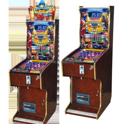 China Wooden 567 Ball Arcade Playing Millonario Coin Operated Pinball Machine for sale