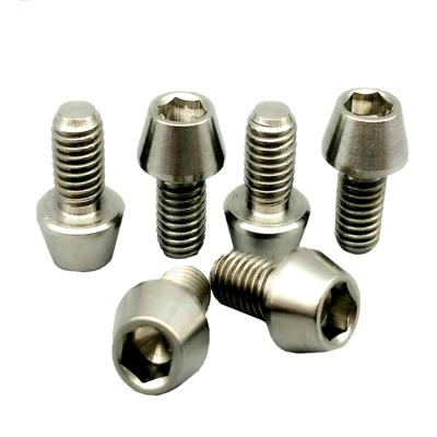 China Customized High Quality Titanium Alloy Aluminum Bolts CNC Milling Parts for sale