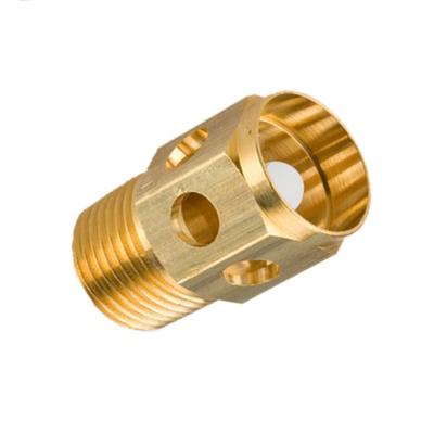 China china high precision industrial products customized cnc lathe brass copper turning parts for sale