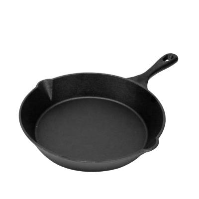 China Sustainable Cast Iron Non-Stick Rotisserie Pan And Frying Pan For Cooking for sale