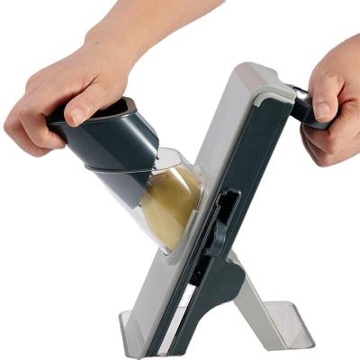 China Viable Safe Plastic Multi Slicer Mandoline Slicer Slicer Kitchen Instruments Kitchen Cutter Mandoline Vegetable Slicer for sale