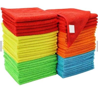 Cina 80% Polyester Viable Cleaning Cloth Car Microfiber Cloth Car Kitchen Towels Fiber Towel Microfiber Polishing Towel in vendita