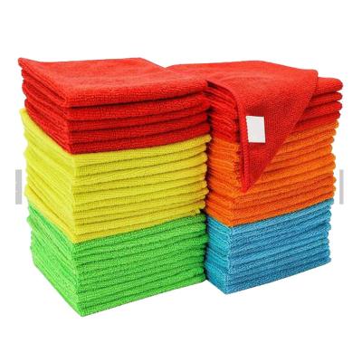 Cina Microfiber 40X40 80 Polyester 20 Viable Polyamide Cleaning Cloth Kitchen Car Wash Microfiber Clean Towel For Washing Car in vendita