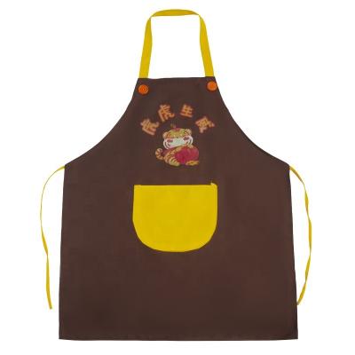 China Wholesale Polyester SANITARY Adult Bibs Kitchen Cooking Waterproof Custom Logo Waterproof Casual Grill Oil Proof Cute Hairdresser Apron for sale