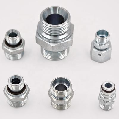 China Carbon Steel / Stainless / Brass Manufacturer Hot Sale Hydraulic Adapter Accessories Pipe Adapter for sale