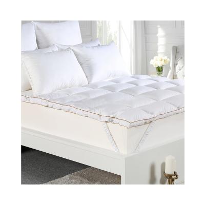 China Anti Bacteria The Best Cotton Shell Memory Foam Microfiber Waterproof Mattress Topper for sale