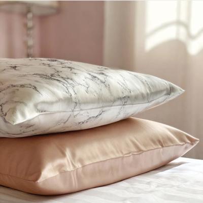 China 19mm real organic silk pillowcase non-toxic wholesale pure silk slip pillowcase for sale