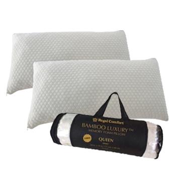 China Wholesale Bamboo Pillow Anti Dust Mite Shredded Memory Foam Neck Pillow For Bed Sleep for sale