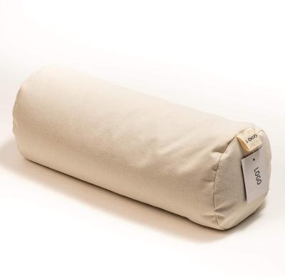 China 100% Natural Anti-Static Health Buckwheat Hull Cushion Pillow With Inner Outer Cover for sale