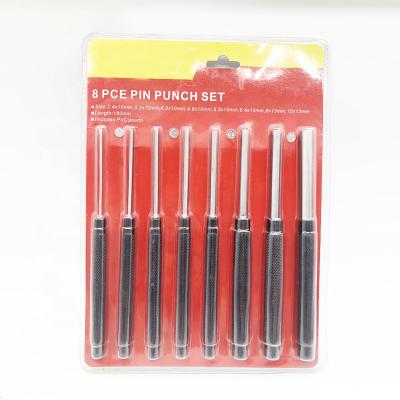 China High Quality and Wholesale 8 Piece Gunsmith Long Shot Pin Punch Set for Gunsmith with Rolling Bag for sale