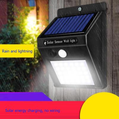 China Polycarbonate External Battery Powered Outdoor Lighting Led Solar Wall Lights For Home for sale