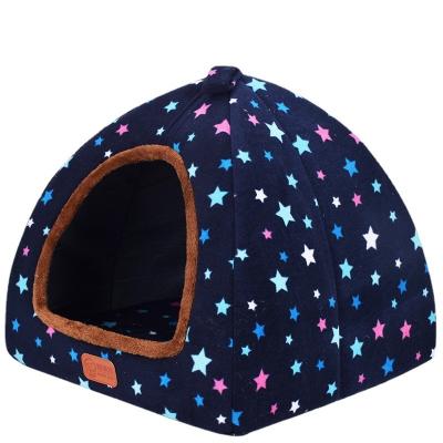 China Feral Cat Cave Pet House Four Season Removable Pet Nest Cover Kitty Shelter Outdoor Cat House Room with Water Resistant Canvas Roof for sale