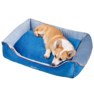 China Wholesale Soft Cozy Sleeping Dog Bed Kennel Dog Bed Winter Warm Pet Bed Viable For Pets for sale