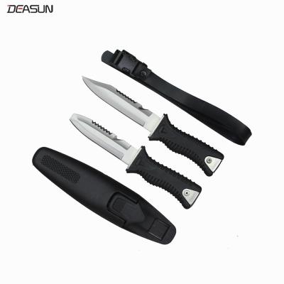 China Open Slide Diving Equipment Stainless Steel Knife For Scuba Diving for sale