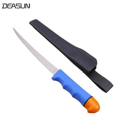 China Durable Floating Fish Fillet Knife With Plastic Handle for sale