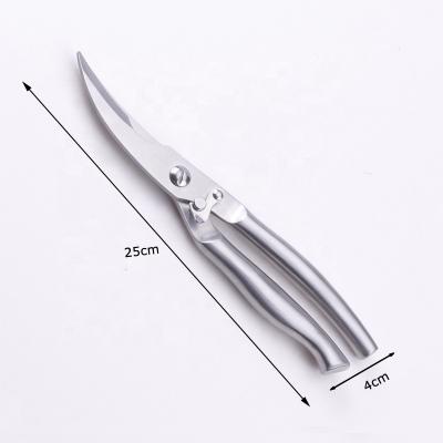 China Hot Eco - Friendly And Edible Grade All Stainless Steel Culinary Scissors Kitchen Shears for sale