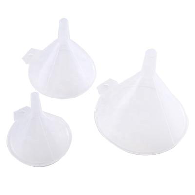 China Sustainable Funnel Measuring Tools Non Slip Plastic Kitchen Funnel Set for sale