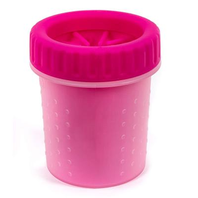 China Sustainable Dog Foot Wash Cup In Large Pet Supplies Outdoor Cleaning Golden Retriever Dog Foot Washing Machine for sale