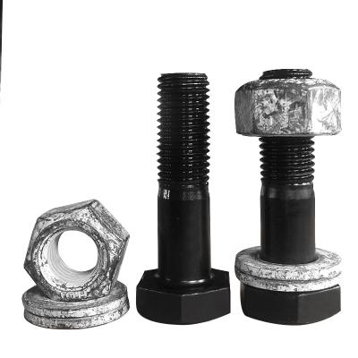 China Nice Manufacture Steel Fastener Suppliers China Steel Structure Bolts Hex Head Set Bolt Set Nuts And Bolts Hex for sale