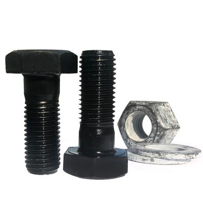 China Good Corrosion Resistance Steel Bolt And Threaded Nut Hex Head Bolt for sale