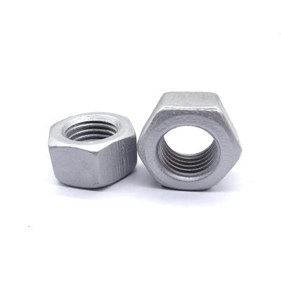 China High Reliability Hot Dip Galvanizing Hex Nuts Customized Hex Bolt Nut for sale