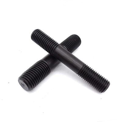 China Customized Size Carbon Steel Double Steel High Tensile End Threaded Stud Bolts for sale