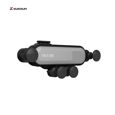 China Universal 360 Degree Rotation Air Vent Mount Gravity Phone Holder Car Phone Mount for sale